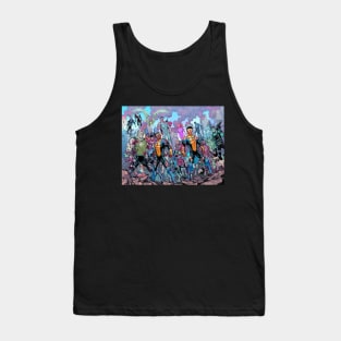 work together to save the world Tank Top